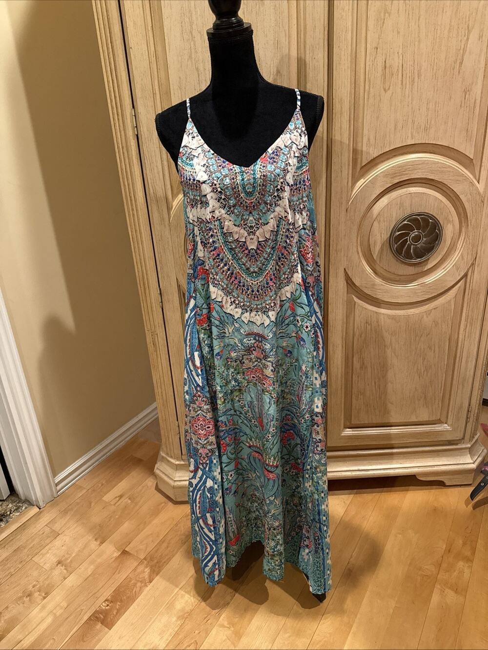 True Colours La Moda Resort Maxi Dress Sz L/XL NWT
